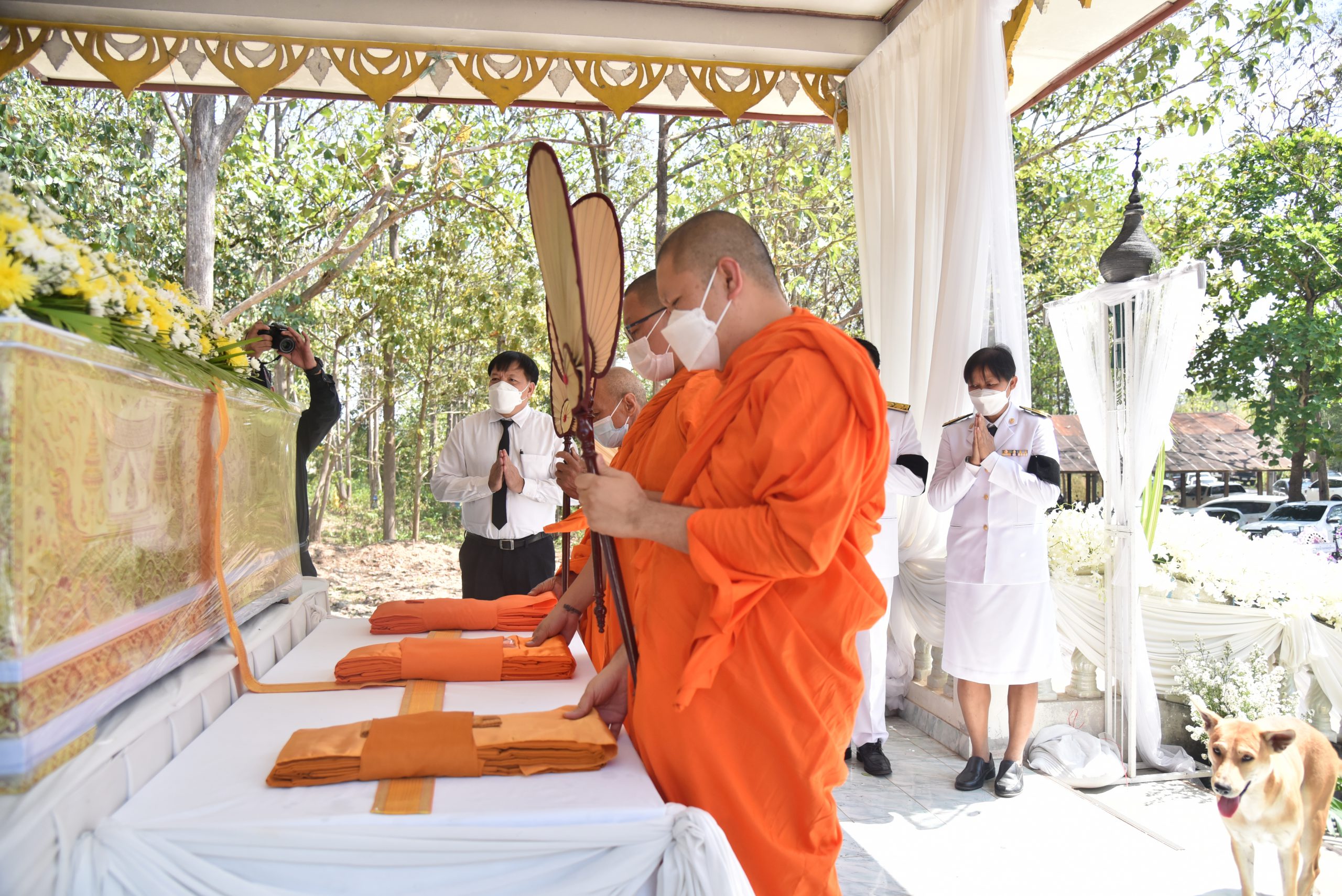 โรงเรียนสรรพวิทยาคม ร่วมพิธีพระราชทานเพลิงศพมารดาของนักเรียนโรงเรียนสรรพวิทยาคม