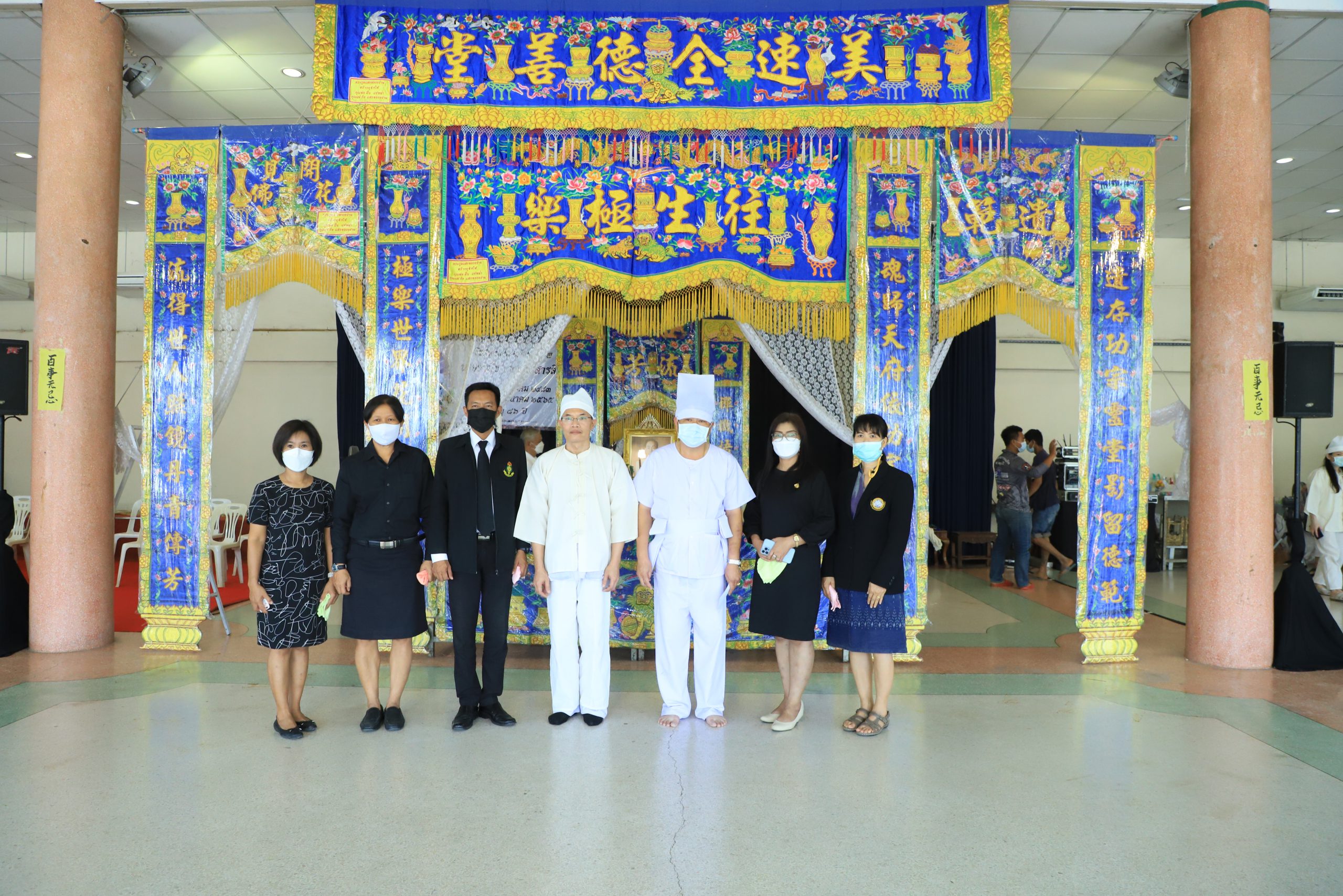 โรงเรียนสรรพวิทยาคม ร่วมเคารพศพ นายวาณิช วงศ์ธนสารสิน หจก.สิงห์รุ่งเรืองการเกษตร 