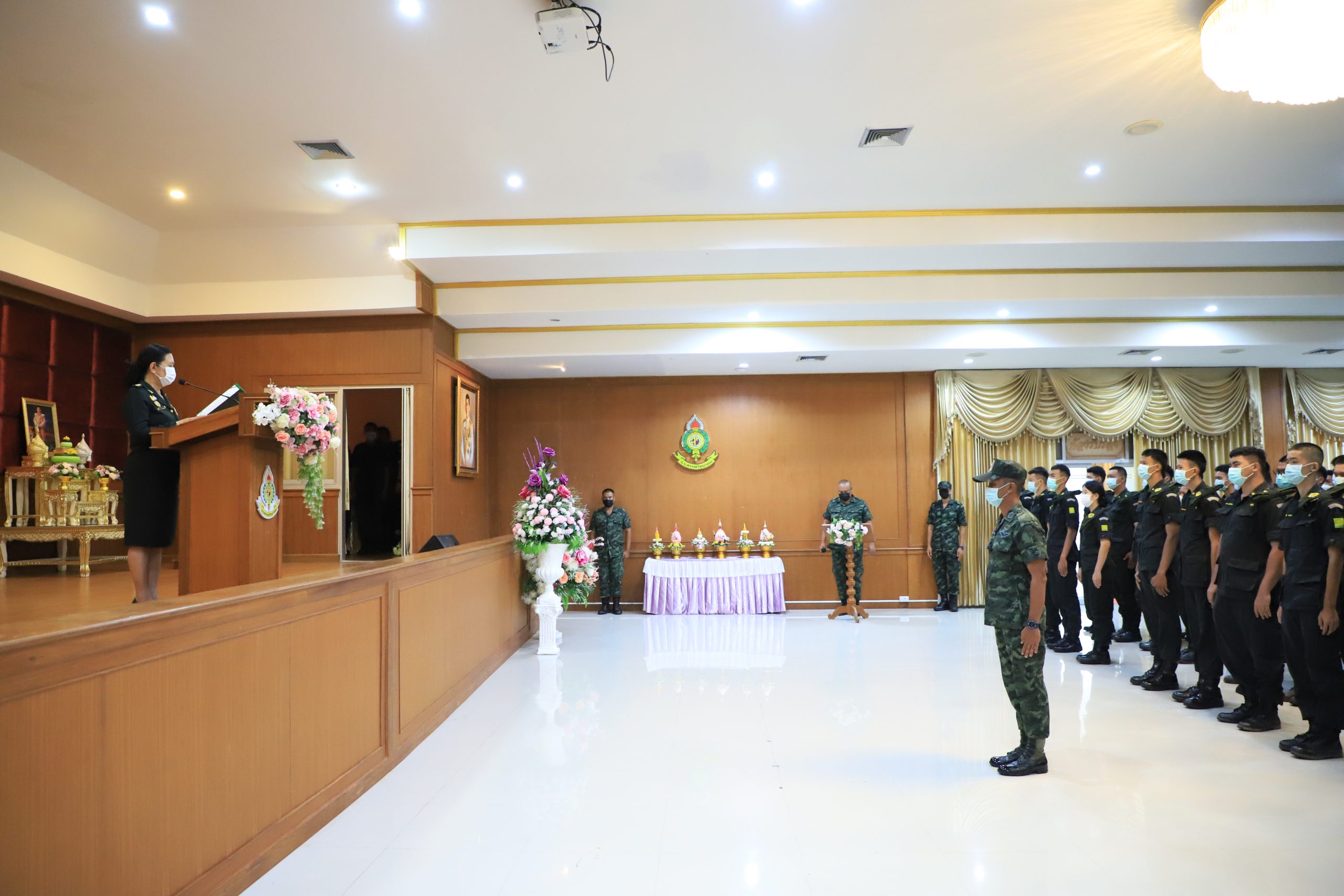 โรงเรียนสรรพวิทยาคม จัดพิธีถวายสัตยาธิฐานและเปิดการฝึกนักศึกษาวิชาทหาร ศูนย์ฝึกย่อยโรงเรียนสรรพวิทยาคม หน่วยฝึกนักศึกษาวิชาทหารมณฑลทหารบกที่ ๓๑๐