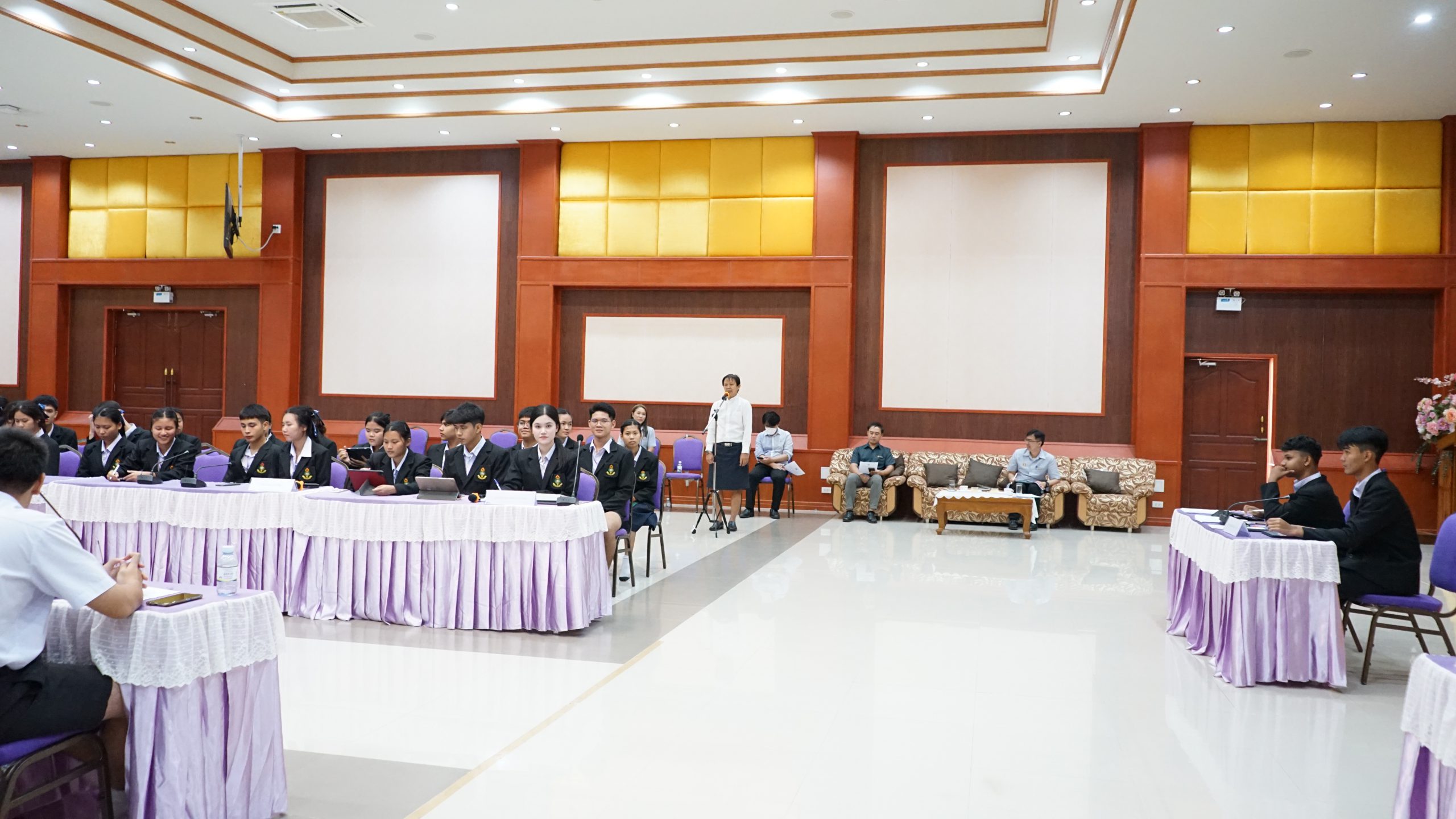 โรงเรียนสรรพวิทยาคม จัดการประชุมสภานักเรียน สมัยสามัญ ครั้งที่ ๑ ภาคเรียนที่ ๒ ปีการศึกษา ๒๕๖๖