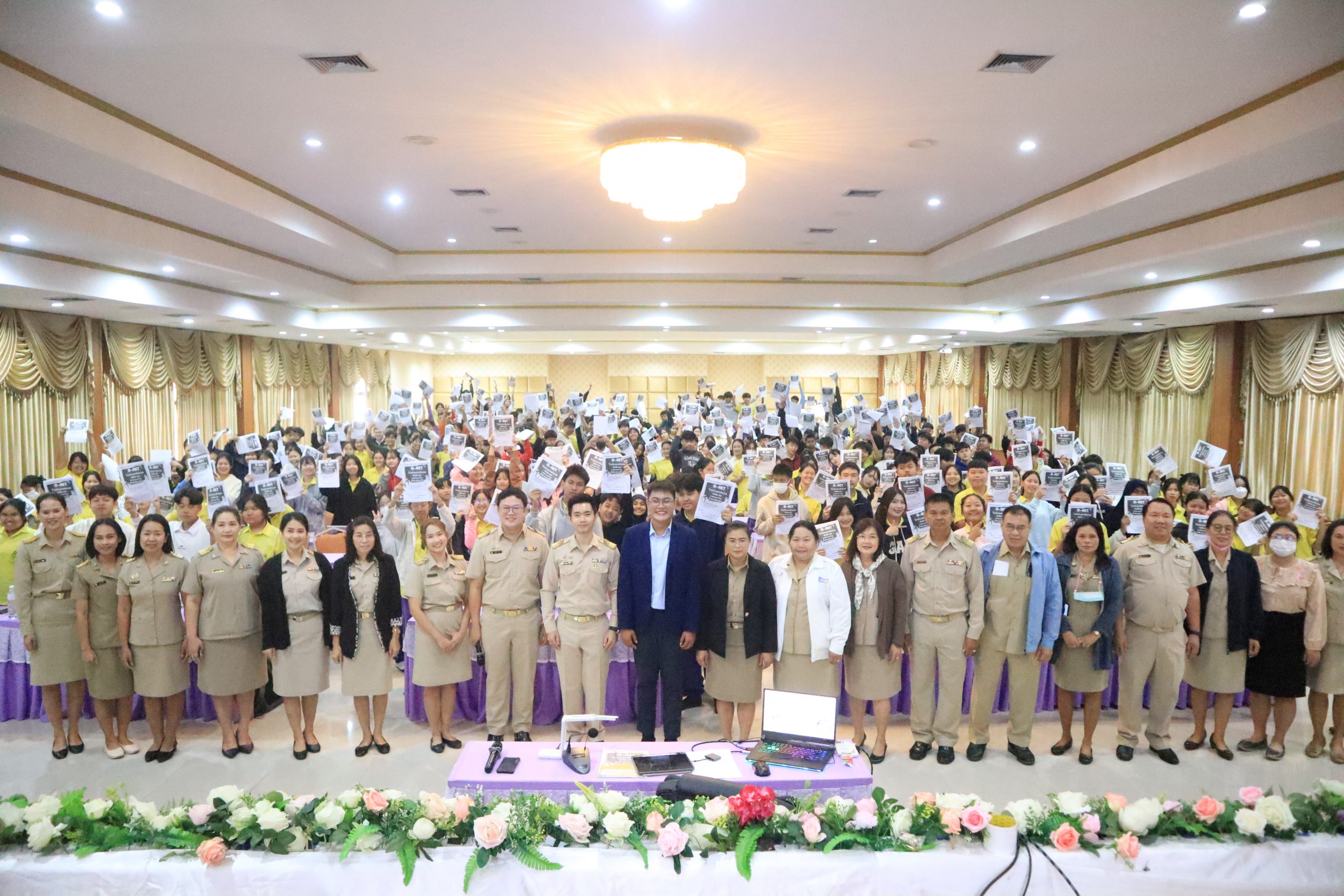 โรงเรียนสรรพวิทยาคม จัดกิจกรรมยกระดับผลสัมฤทธิ์ทางการเรียนและการทดสอบทางการศึกษาระดับชาติ O-NET วิชาภาษาไทย ชั้นมัธยมศึกษาปีที่ ๓