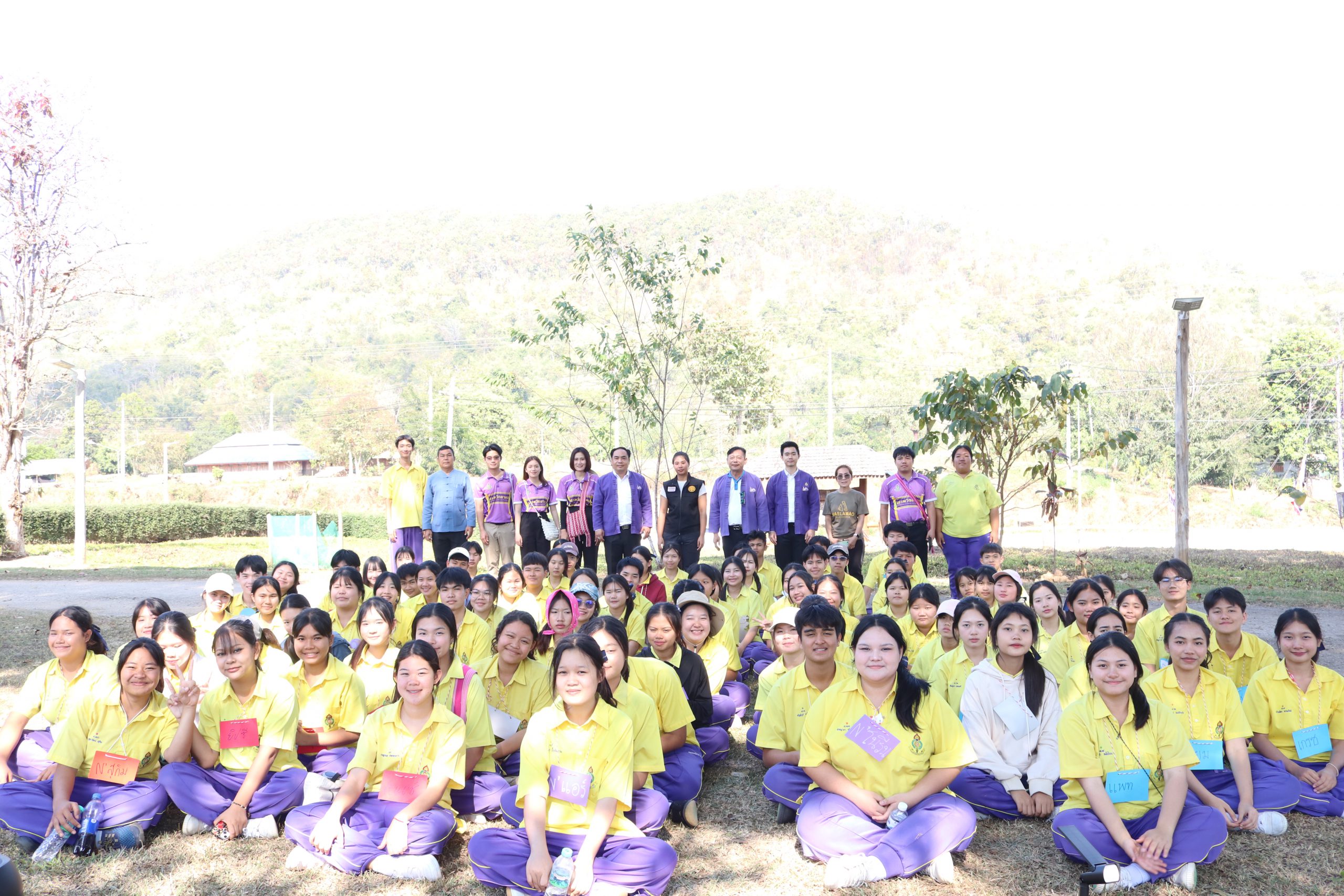 โรงเรียนสรรพวิทยาคม จัดค่ายจิตอาสาพัฒนาสิ่งแวดล้อม (environmental Camp)