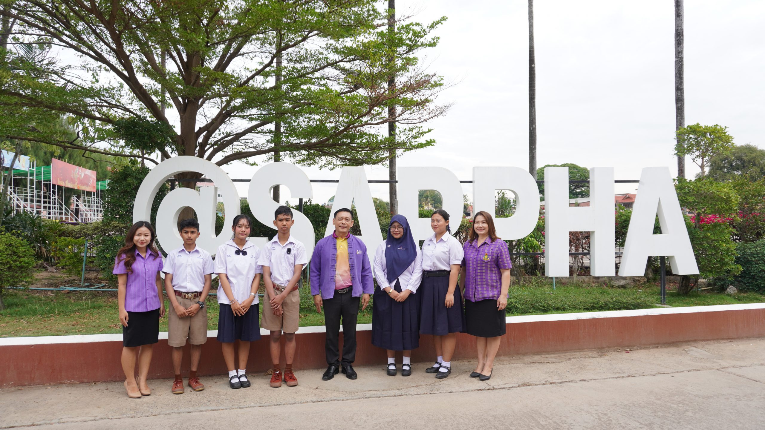 โรงเรียนสรรพวิทยาคม ต้อนรับคณะประชาสัมพันธ์จังหวัดตาก